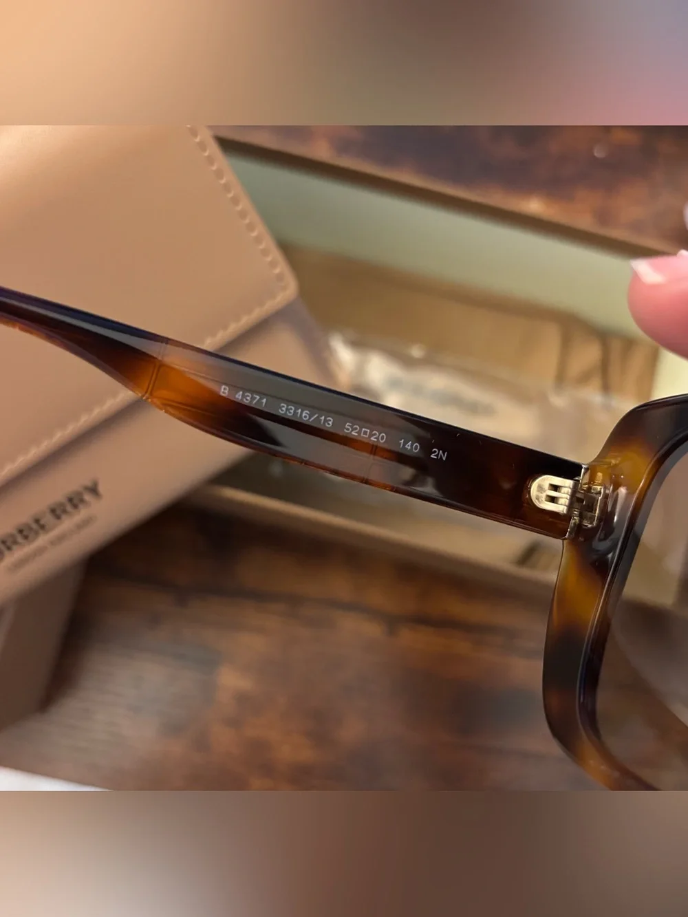 Burberry Helena Tortoiseshell Sunglasses